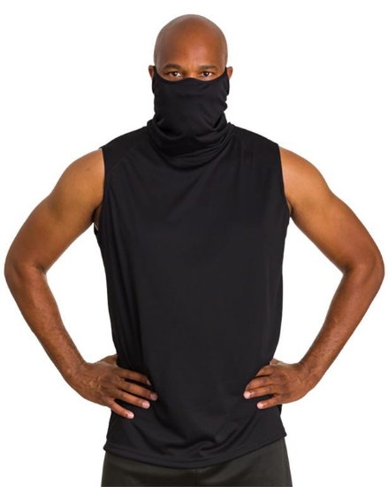 2B1 Sleeveless T-Shirt with Mask - 1923