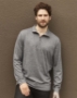 Vintage Microstripe Quarter-Zip Pullover - 2130060
