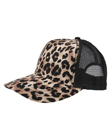 Leopard Fashion Trucker Cap - 6885