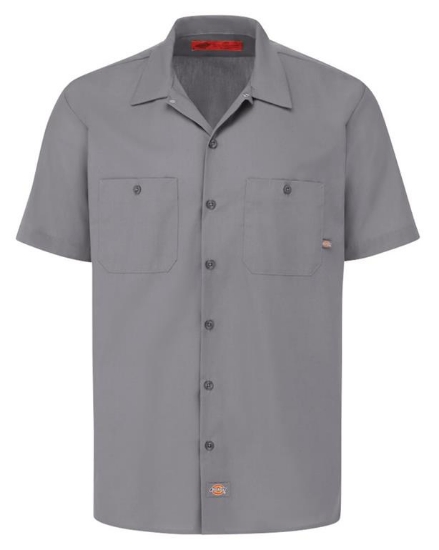 Industrial Short Sleeve Work Shirt - Long Sizes - S535L