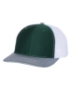 Dark Green/ White/ Heather Grey