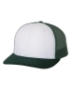 White/ Dark Green