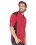 Spirit Racing Colorblocked Moisture-Free Mesh Sport Shirt - 0466