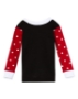 Black/ Red & White Dot