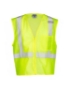 Single Pocket Zipper Mesh Vest - 1089-1090