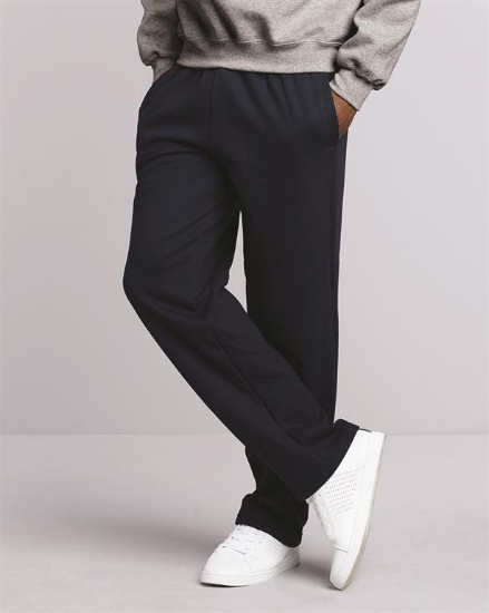 DryBlend® Open-Bottom Sweatpants with Pockets - 12300