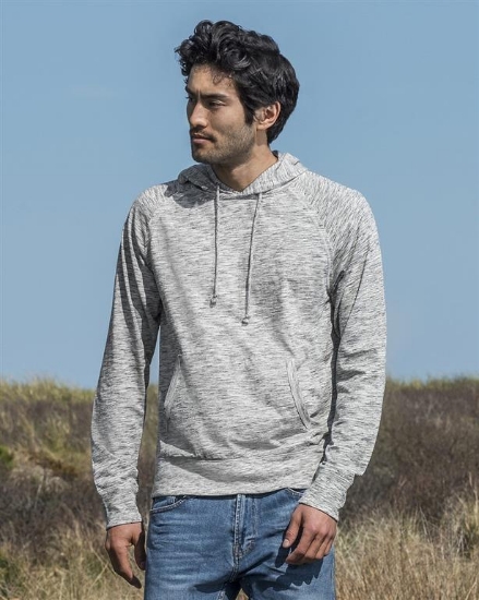 Heather Hooded Long Sleeve T-Shirt - 1261
