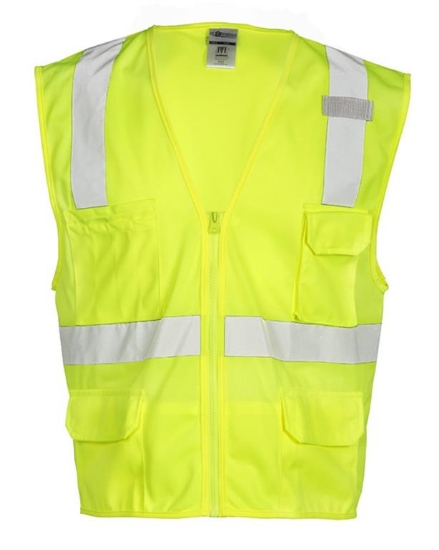 Six Pocket Zipper Vest - 1291-1292