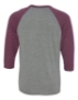 Grey/ Maroon Triblend