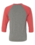 Grey/ Red Triblend