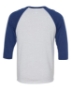 White Fleck/ Navy Triblend