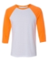 White/ Neon Orange