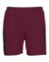 Maroon/ Black