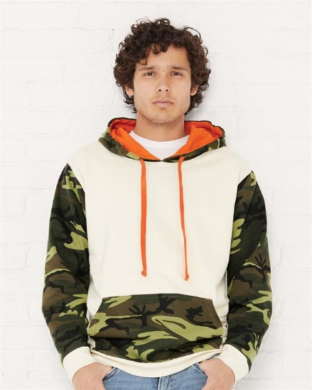 Fashion Camo Hooded Sweatshirt - 3967
