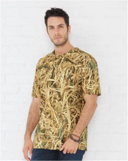 Camouflage Crew Neck T-Shirt - 3968