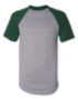 Athletic Heather/ Dark Green