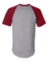 Athletic Heather/ Red