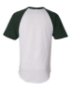 White/ Dark Green