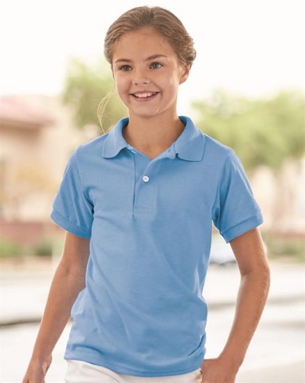 Youth SpotShield™ 50/50 Sport Shirt - 437YR