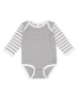 Heather/ Heather/ White Stripe