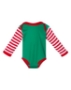 Kelly/ Red/ Red & White Stripe