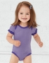 Infant Ruffle Fine Jersey Bodysuit - 4429