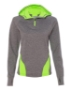 Graphite Heather/ Lime