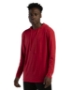 Tri-Blend Surplice Hooded Long Sleeve T-Shirt - 4905