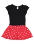 Black/ Red Dots