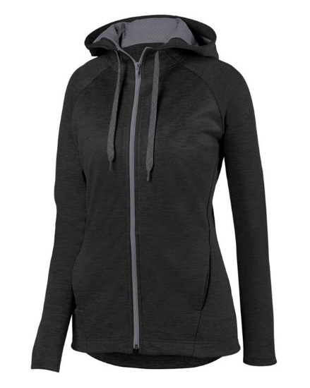 Women's Zoe Tonal Heather Full-Zip Hoodie - 5558