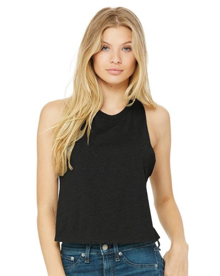 Women's Racerback Cropped Tank - 6682