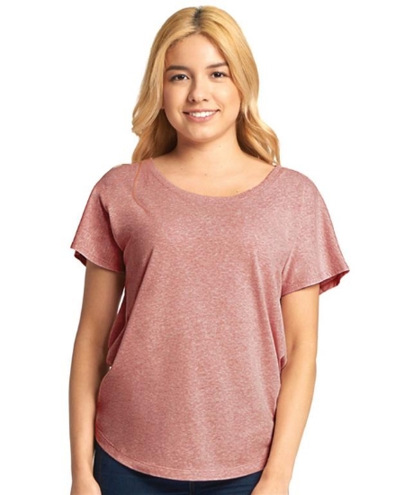 Women’s Triblend Short Sleeve Dolman - 6760