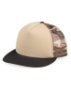 Foam Front Flat Bill Trucker Cap - 6875
