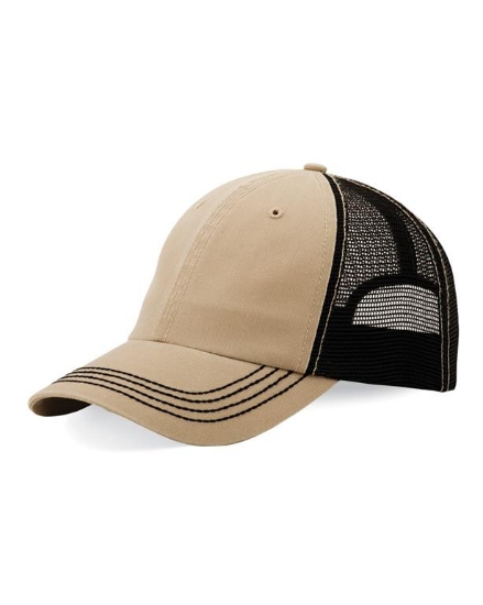 Washed Twill Trucker Cap - 6894