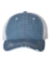Blue Denim/ White