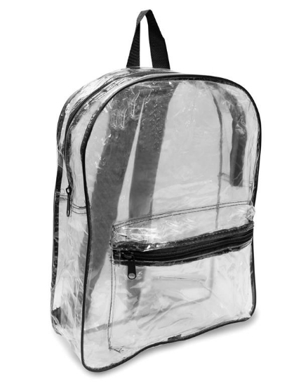 Clear PVC Backpack - 7010