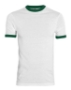 White/ Dark Green