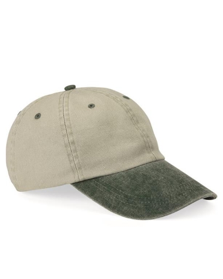 Pigment-Dyed Twill Cap - 7601