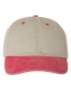 Beige/ Red