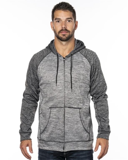Performance Raglan Full-Zip Sweatshirt - 8660
