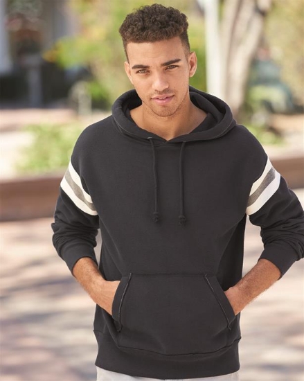 Vintage Athletic Hooded Sweatshirt - 8847