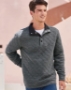 Quilted Snap Pullover - 8890
