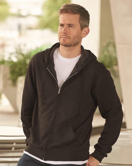 NuBlend® Full-Zip Hooded Sweatshirt - 993MR