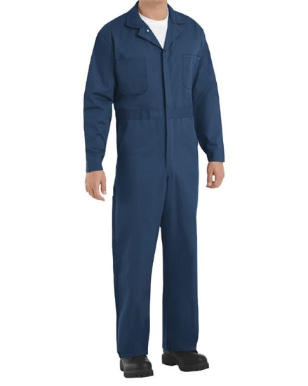 Button-Front Cotton Coverall Additional Sizes - CC16EXT