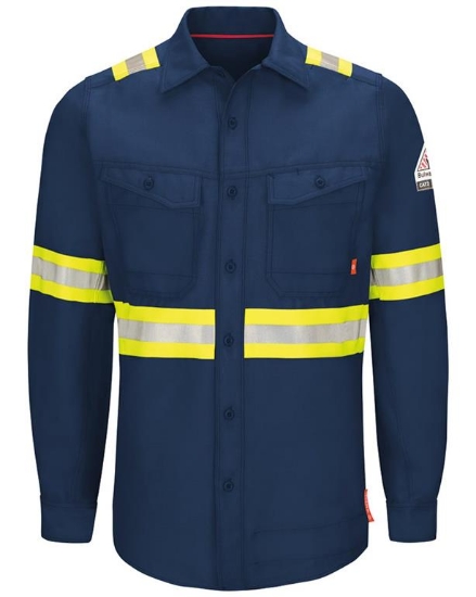iQ Series® Endurance Enhanced Visibility Work Shirt Long Sizes - QS40EL