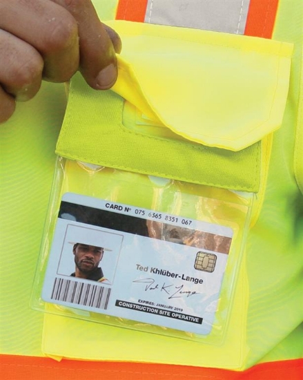 Retractable Clear ID Pocket - RTCID