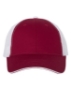 Maroon/ White