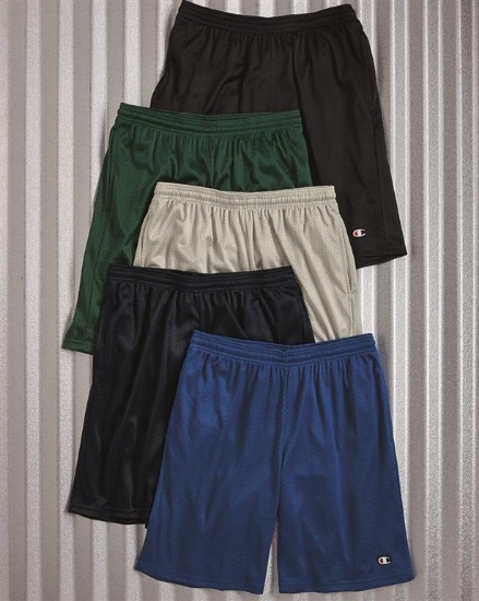 Polyester Mesh 9" Shorts with Pockets - S162