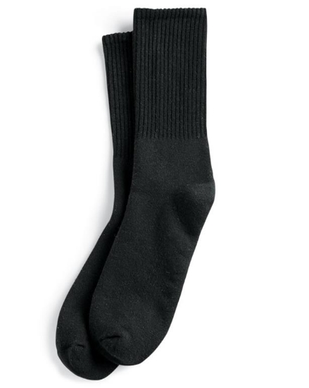 USA-Made Solid Crew Socks - SC200