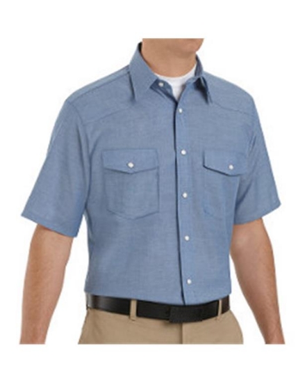 Deluxe Western Style Short Sleeve Shirt Long Sizes - SC24L